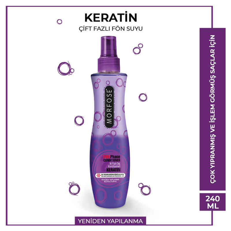 Morfose Keratin Purple Blow Dry Spray 240ml