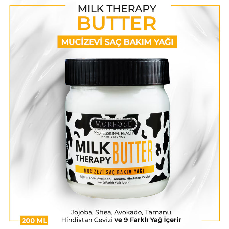 Morfose Milk Therapy Butter Miracle Hair Oil 200ml - صورة 1