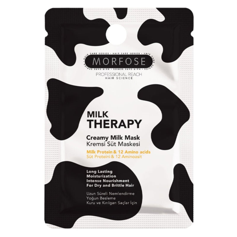 مورفوس ماسك الشعر الكريمي ميلك ثيرابي - حجم السفر 25 مل - Morfose