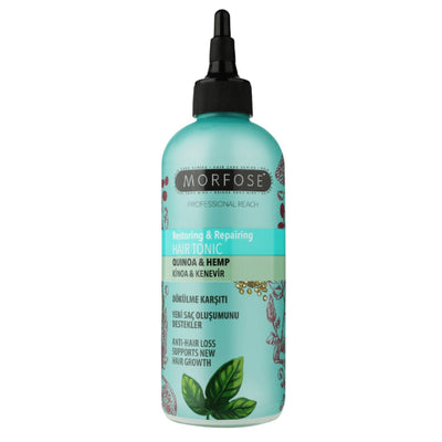 Morfose Quinoa and Hemp Hair Tonic 300 ml spray bottle - Morfose