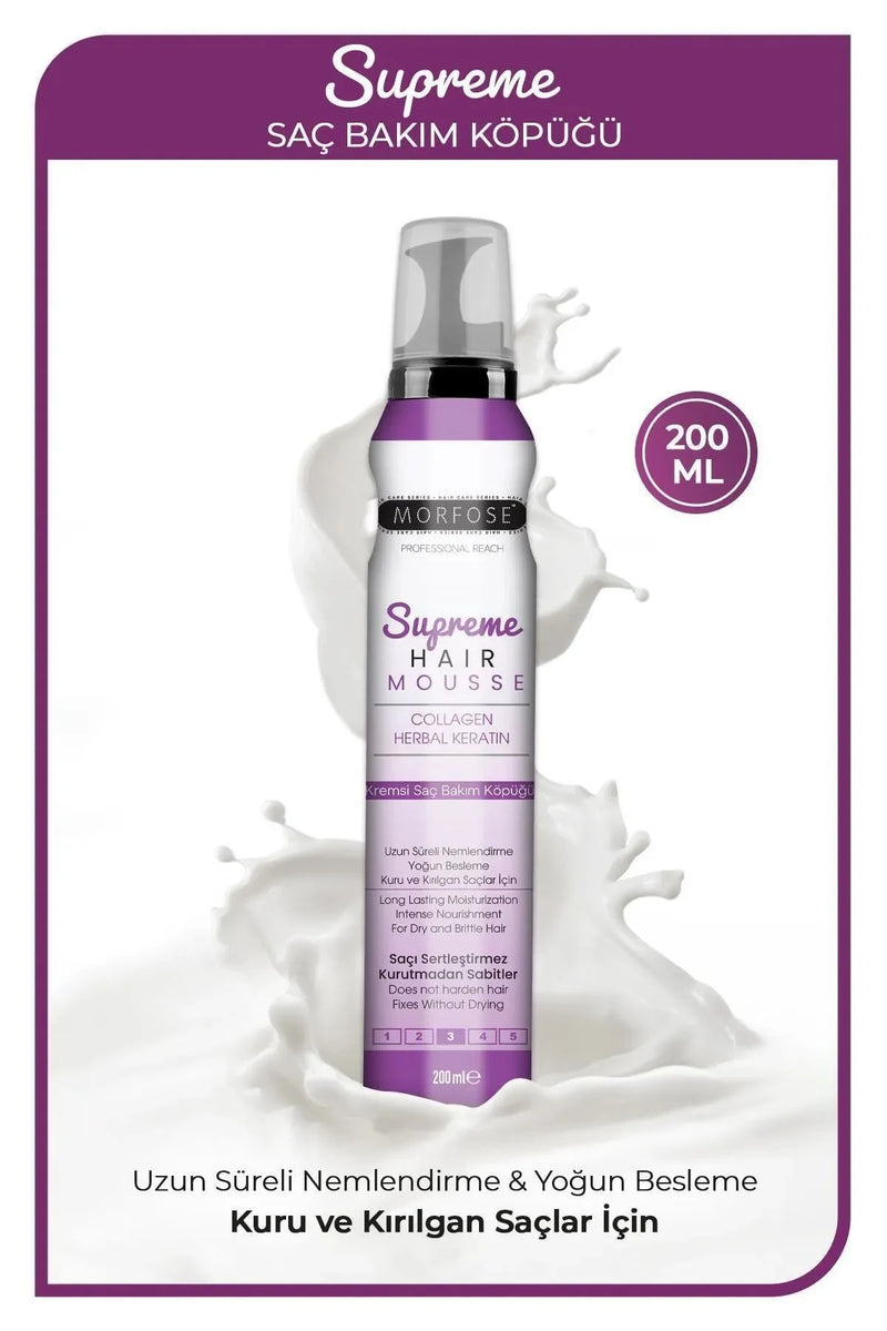 Morfose Supreme Hair Mousse 200ml