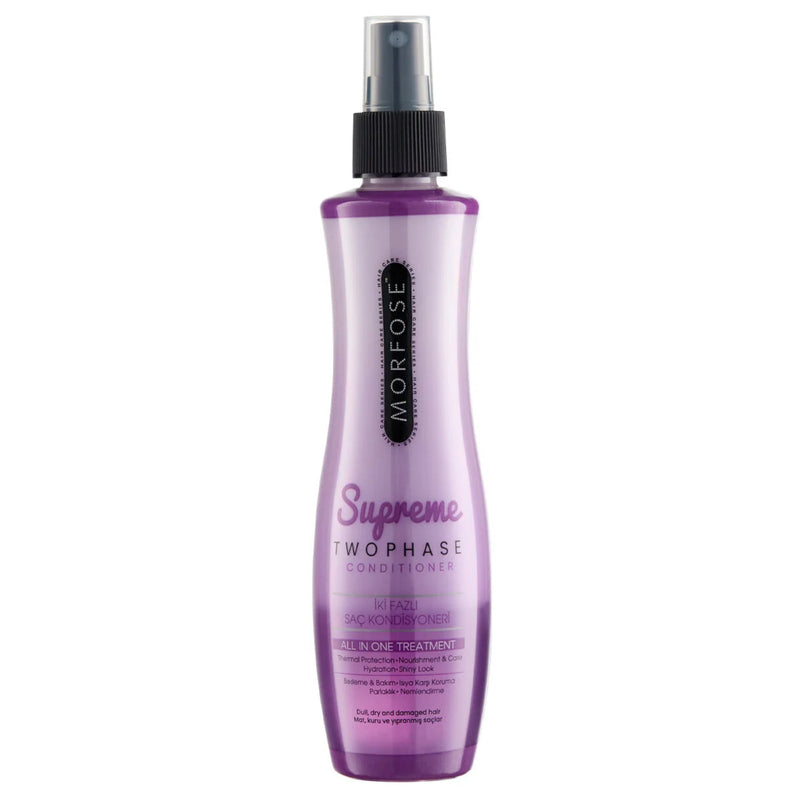 Morfose Supreme Two Phase Blow Dry Spray 240 ml bottle