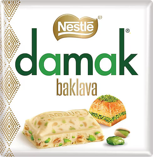 Nestle Damak Square Chocolate with Baklava Roll 60g - Nestle - Image 1