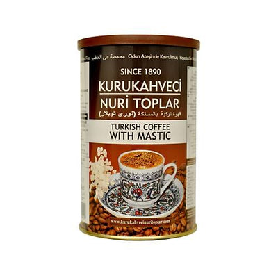 Nuri Toplar Turkish Coffee with Gum Mastic 250g Pack - Nuri Toplar