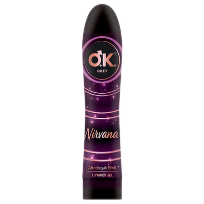 Okey Nirvana Stimulating Lubricant Gel 100 ml tube - Okey