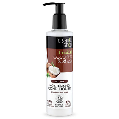 Organic Shop Coconut & Shea Butter Hair Conditioner 280 ml bottle
