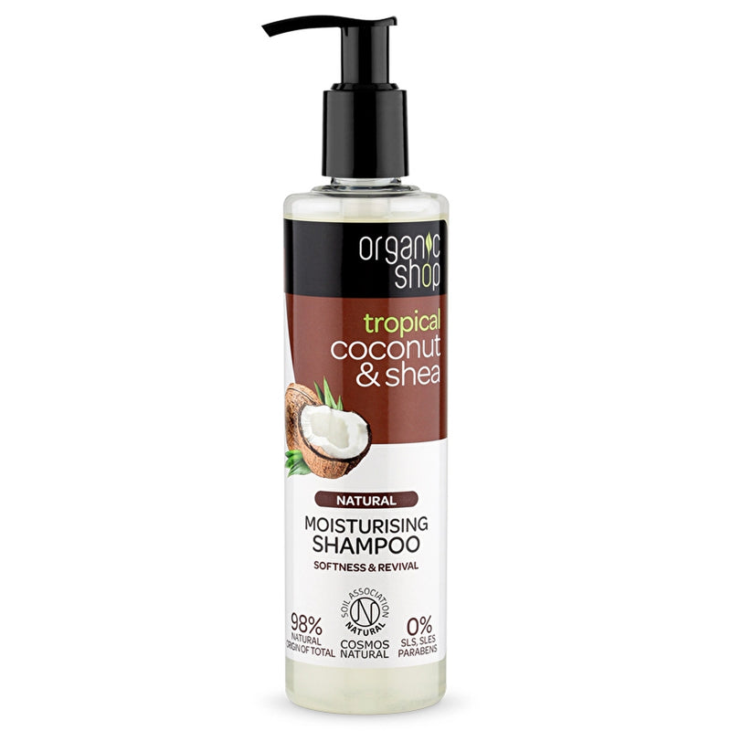 Organic Shop Coconut & Shea Butter Shampoo 280 ml bottle
