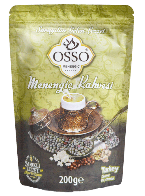 Osso Menengic Coffee Premium Traditional Turkish Caffeine Free 200g - Osso Kahve