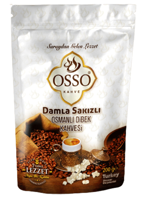 Osso Ottoman Dibek Coffee with Natural Mastic Premium 200g - Osso Kahve
