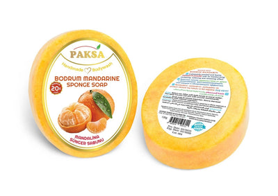 Paksa Bodrum Mandarin Handmade Sponge Soap 130g