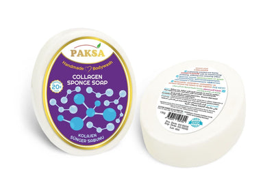 Paksa Collagen Handmade Sponge Soap 130g