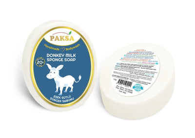 Paksa Donkey Milk Handmade Sponge Soap 130g