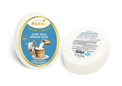 Paksa Goat Milk Handmade Sponge Soap 130g