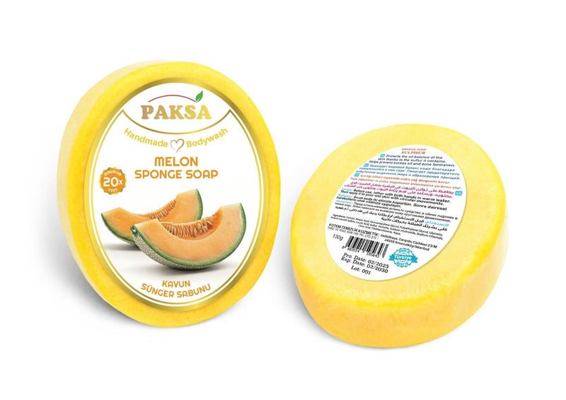 Paksa Melon Handmade Sponge Soap 130g