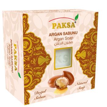 Paksa Natural Argan Soap with argan oil for skin and hair care - Paksa
