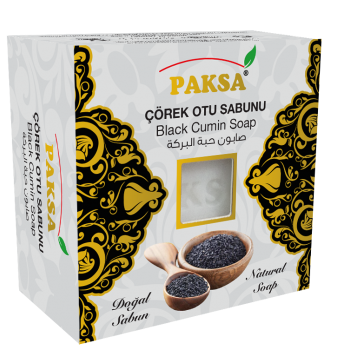 Paksa Natural Black Cumin Soap with black cumin oil for nourished skin and hair - Paksa