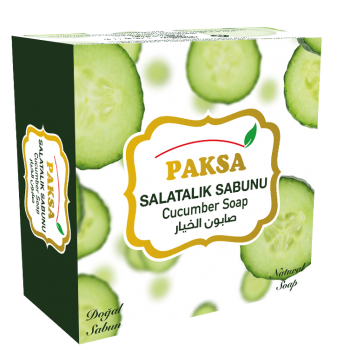 Paksa Natural Cucumber Soap with cucumber extract for refreshing skin care - Paksa