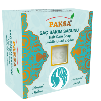 Paksa Natural Hair Care Soap with nettle, laurel oil, and wild pistachio oil - Paksa