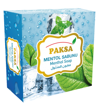 Paksa Natural Menthol Soap with cooling freshness for skin - Paksa