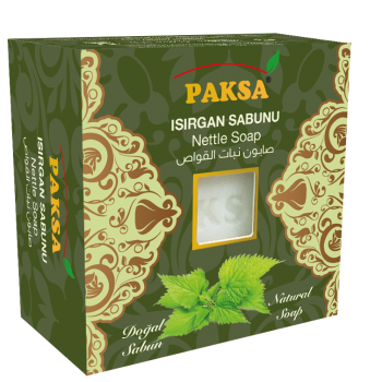 Paksa Natural Nettle Soap with nettle extract for refreshed skin and shiny hair - Paksa
