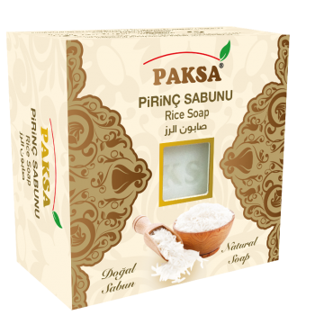 Paksa Natural Rice Soap with rice oil for radiant and smooth skin - Paksa