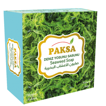 Paksa Natural Seaweed Soap with seaweed extract and sea salt - Paksa