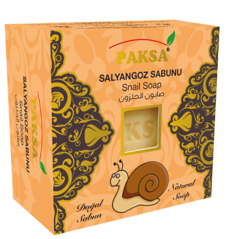 Paksa Natural Snail Soap with allantoin for smooth and hydrated skin - Paksa
