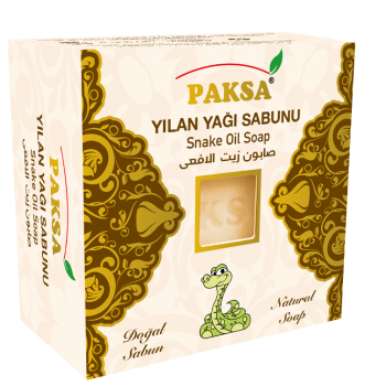 Paksa Natural Snake Oil Soap with herbal oils for vibrant hair and refreshed skin - Paksa