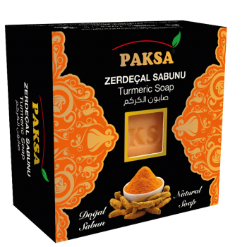 Paksa Natural Turmeric Soap with turmeric extract for radiant skin - Paksa
