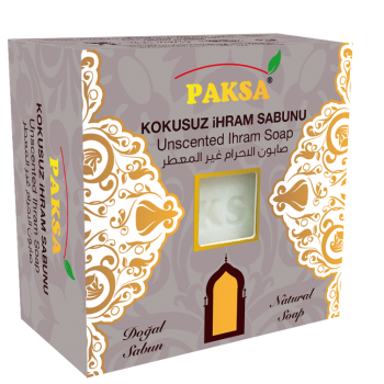 Paksa Natural Unscented Ihram Soap fragrance-free and pure for Ihram use - Paksa