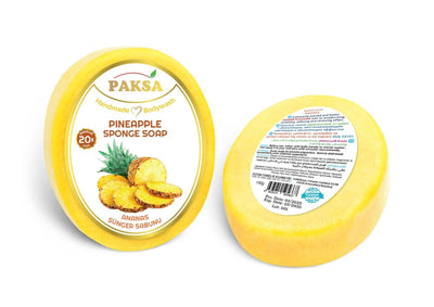 Paksa Pineapple Handmade Sponge Soap 130g
