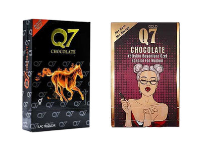 Partners Chocolate Set - Q7 Herbal Chocolates for Women and Unisex - Sets