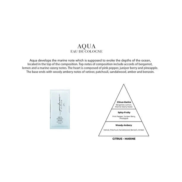 Translation missing: en.Perfume Atelier Aqua scented wet wipes 70 degrees pack of 100 - Perfume Atelier - accessibility.image_number 2