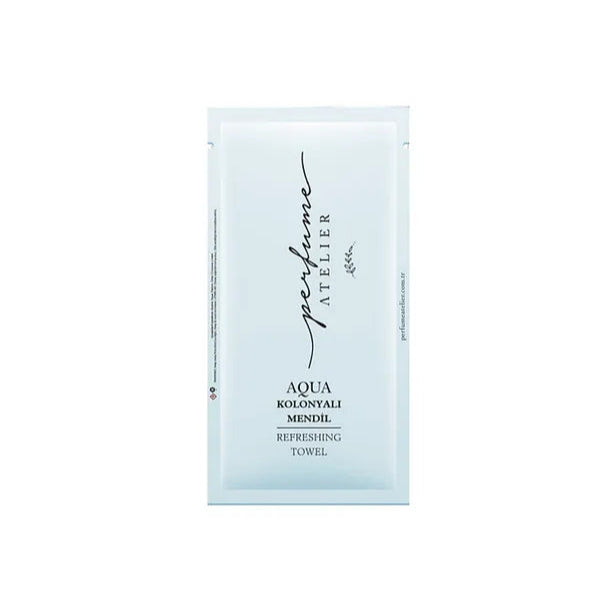 Translation missing: en.Perfume Atelier Aqua scented wet wipes 70 degrees pack of 100 - Perfume Atelier - accessibility.image_number 1