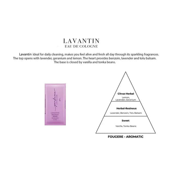 Translation missing: en.Perfume Atelier Lavantin scented wet wipes 70 degrees pack of 100 - Perfume Atelier - accessibility.image_number 2