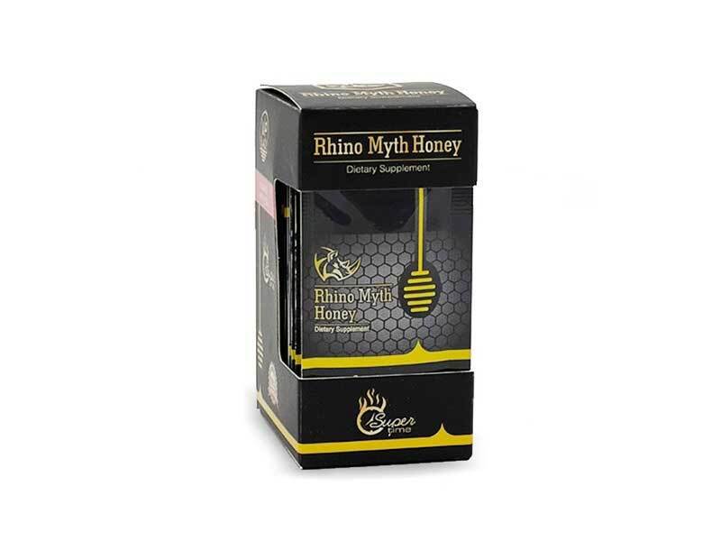 Translation missing: en.Rhino Myth Black Edition – premium herbal honey sachets for intimate use - Rhino Myth - accessibility.image_number 1