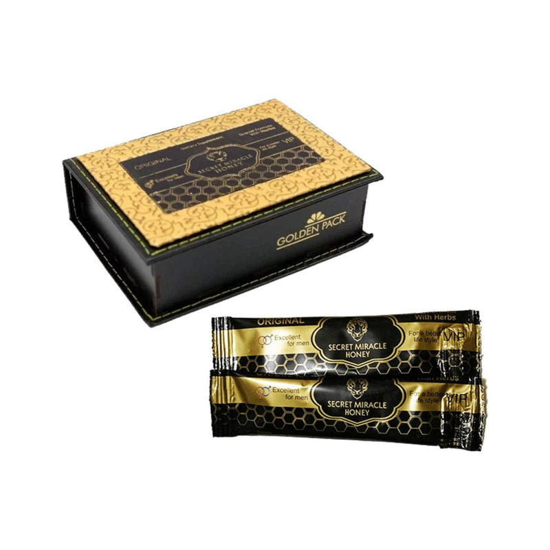 Secret Miracle Paste VIP 15g x 12 Sachets – Premium herbal blend in individual sachets, perfect for couples - صورة 1