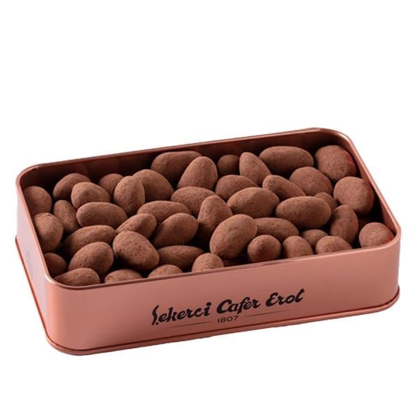 Sekerci Cafer Erol Princess Almond Dragees Bronze Tin 280g