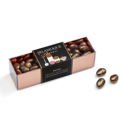 Selamlique Bronze Chocolate Covered Almond Dragees 250g - Selamlique