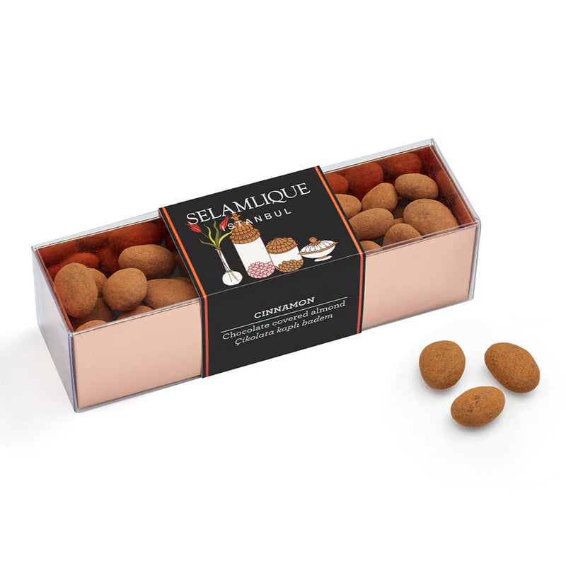 Selamlique Cinnamon Chocolate Covered Almond Dragees 250g - Selamlique