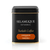 Selamlique Cinnamon Turkish Coffee 125g Metal Tin thumbnail 1