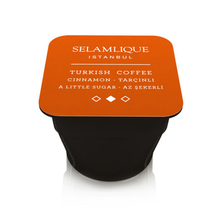 Translation missing: en.Selamlique Cinnamon Turkish Coffee Capsules Pack of 10 - Selamlique - accessibility.image_number 2
