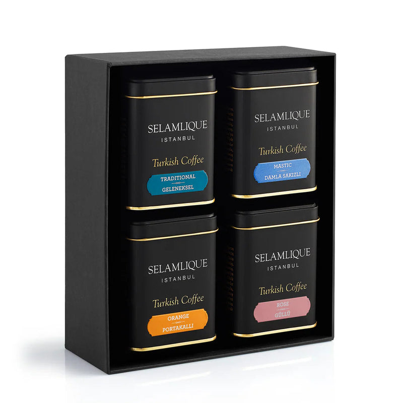 Selamlique Flavors I Series Turkish Coffee Gift Set 4x125g - Selamlique