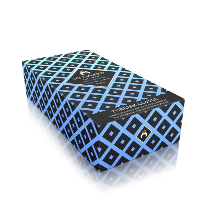 Selamlique Mastic Turkish Coffee Capsules Pack of 10 - Selamlique - Image 3