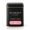 Selamlique Rose Turkish Coffee 125g Metal Tin thumbnail 1