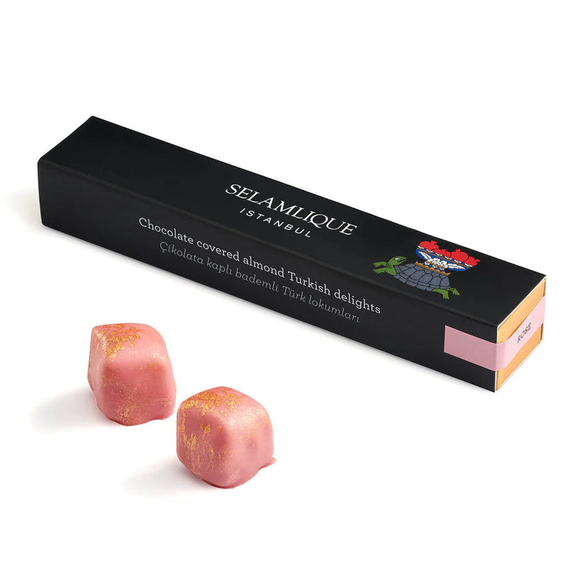 Translation missing: ar.Selamlique Rose Turkish Delight Box (60g / 250g / 500g) - Selamlique - accessibility.image_number 2