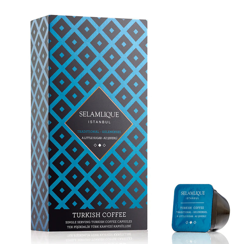 Translation missing: ar.Selamlique Traditional Turkish Coffee Capsules Pack of 10 - Selamlique - accessibility.image_number 1