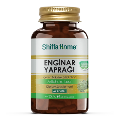 Shiffa Home Artichoke Leaf 60 Capsules Natural Halal - Shiffa Home