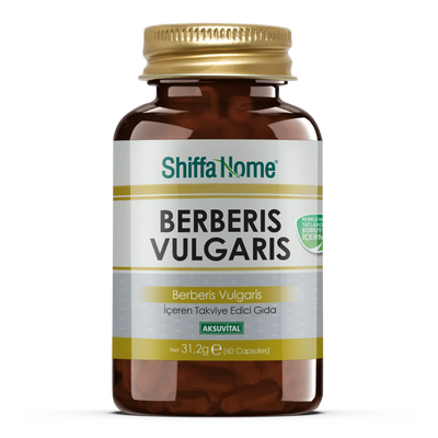 Shiffa Home Berberis Vulgaris 60 Capsules Natural Halal - Shiffa Home