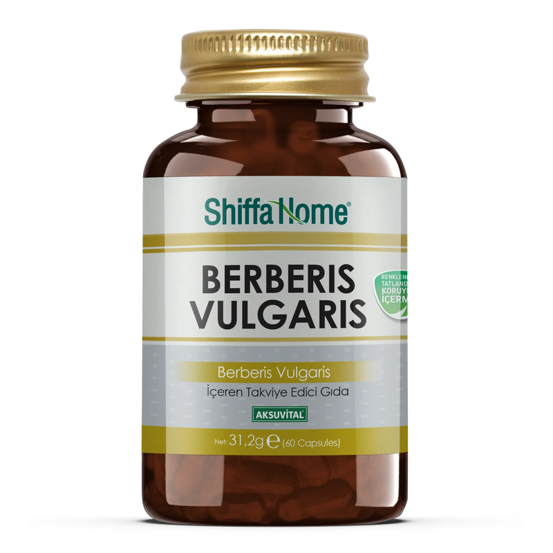 Shiffa Home Berberis Vulgaris 60 Capsules Natural Halal - Shiffa Home
